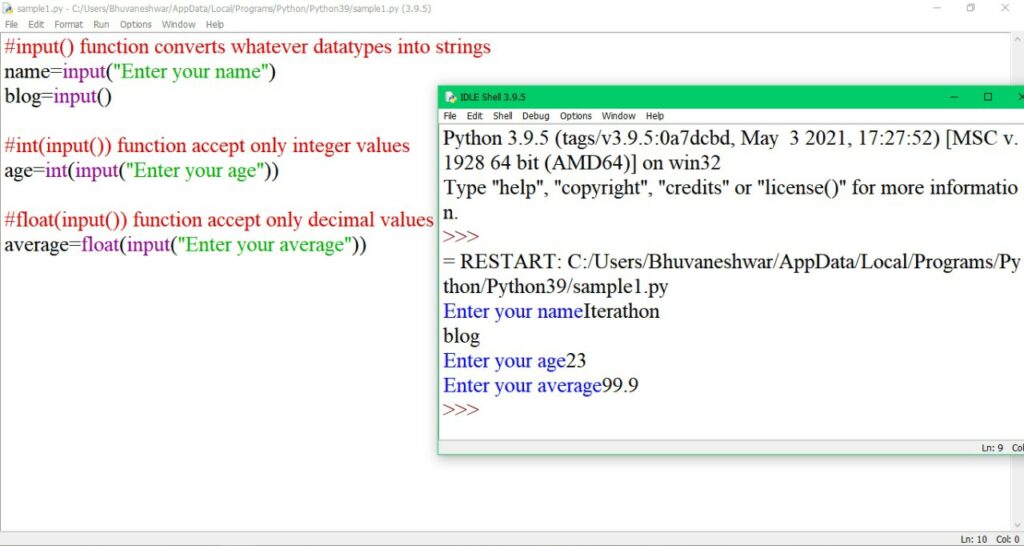 python virtual example