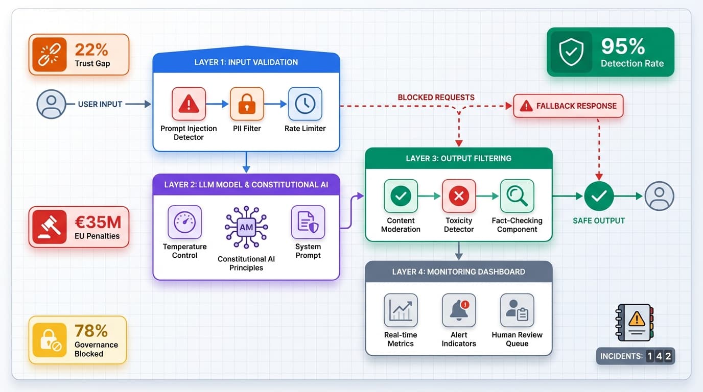 AI Guardrails Production Implementation Guide 2026