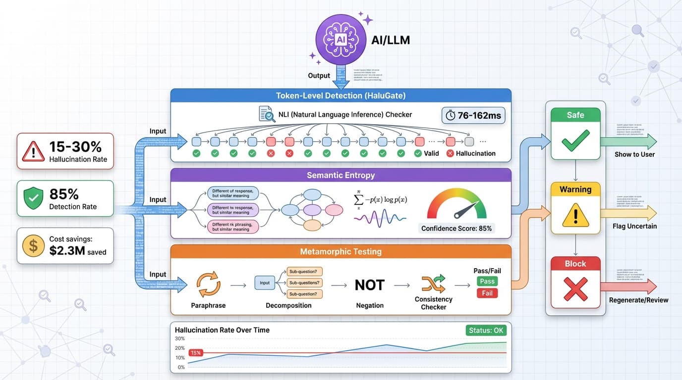 How to Detect LLM Hallucinations in Production Systems 2026