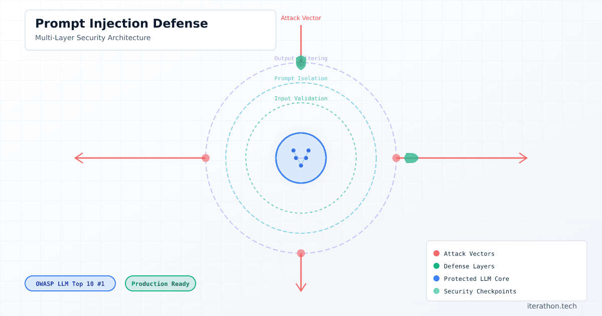 LLM Prompt Injection Attacks & Defense 2026: Production Security Guide