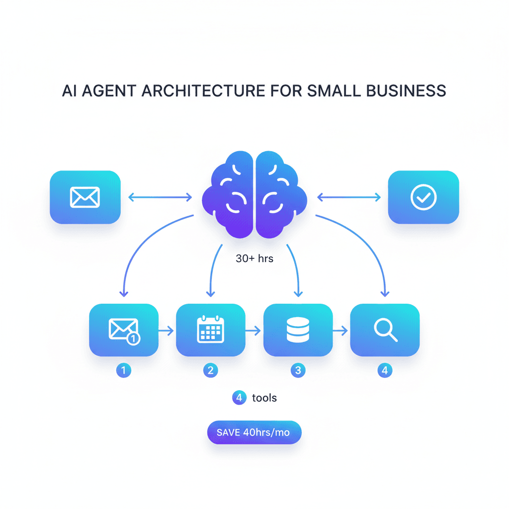AI Agents for Small Business 2025: Complete Implementation Guide (Save 40+ Hours)