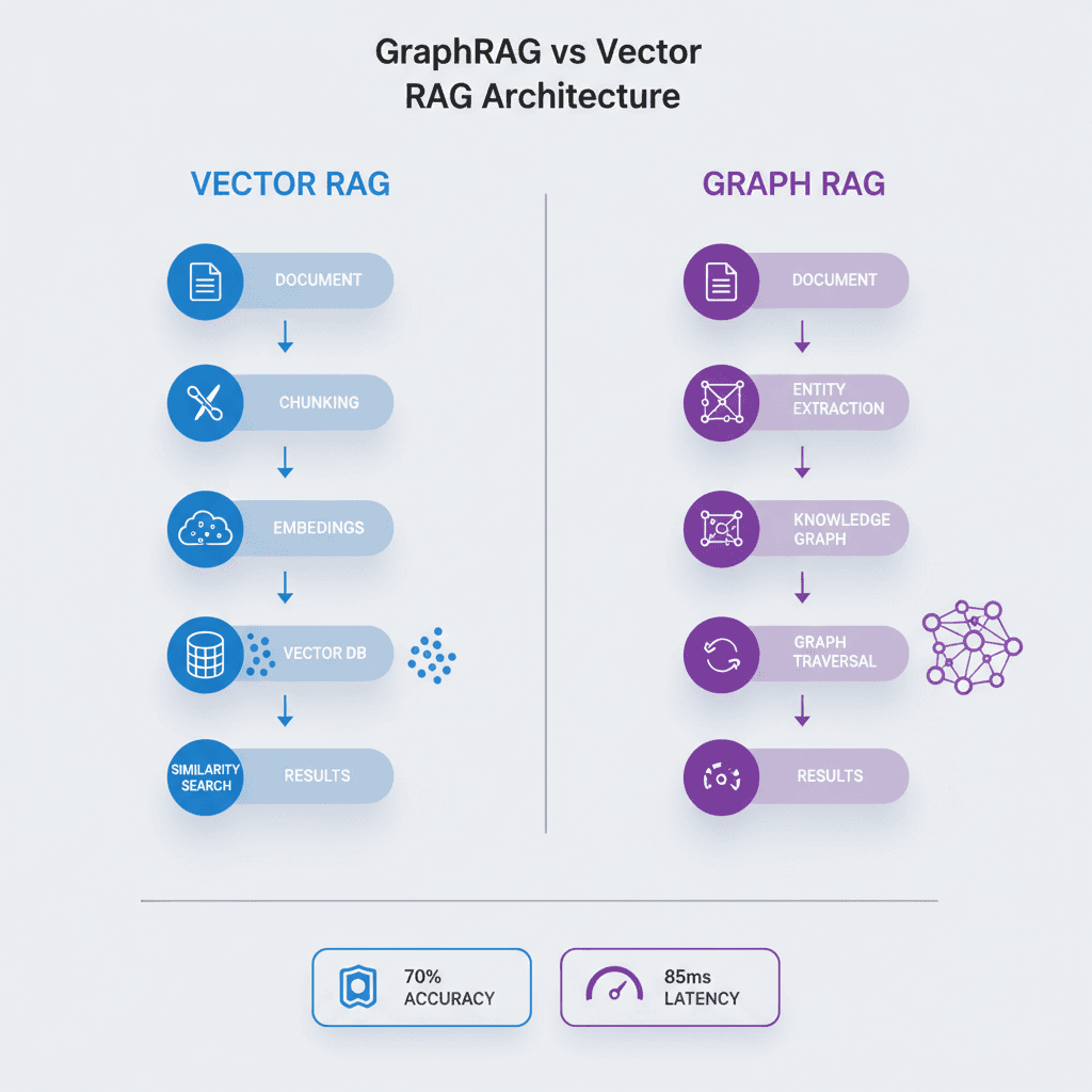 GraphRAG vs Vector RAG 2026: Enterprise Knowledge Graph Implementation Guide