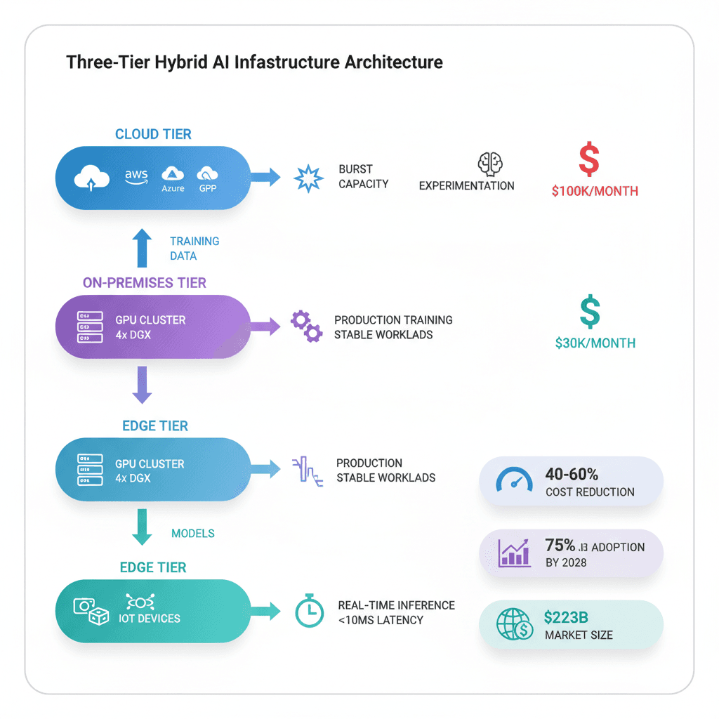 Hybrid Cloud Infrastructure for AI Production 2026: Complete Cost Optimization Guide