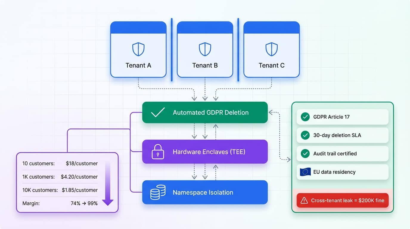 Multi-Tenant AI Agent Memory Architecture Isolation Compliance 2026