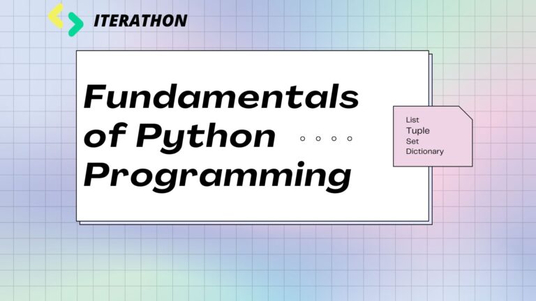 Fundamentals of Python Programming with Examples