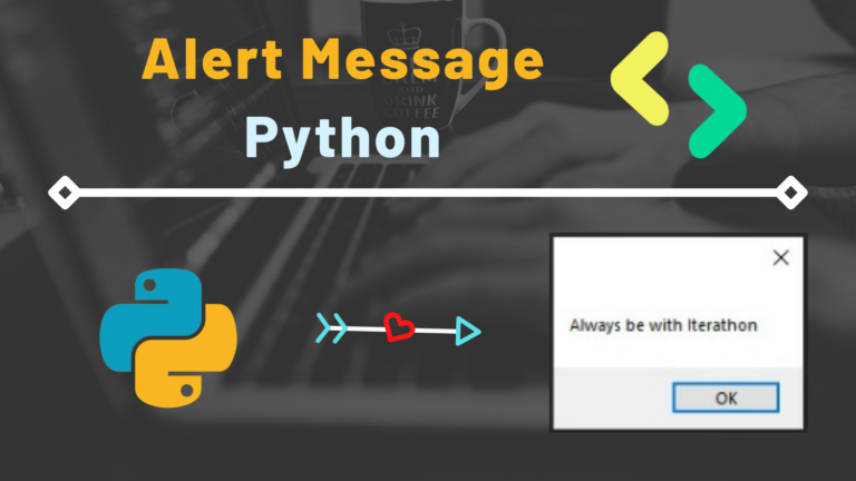 How to Display Alert Message using Python