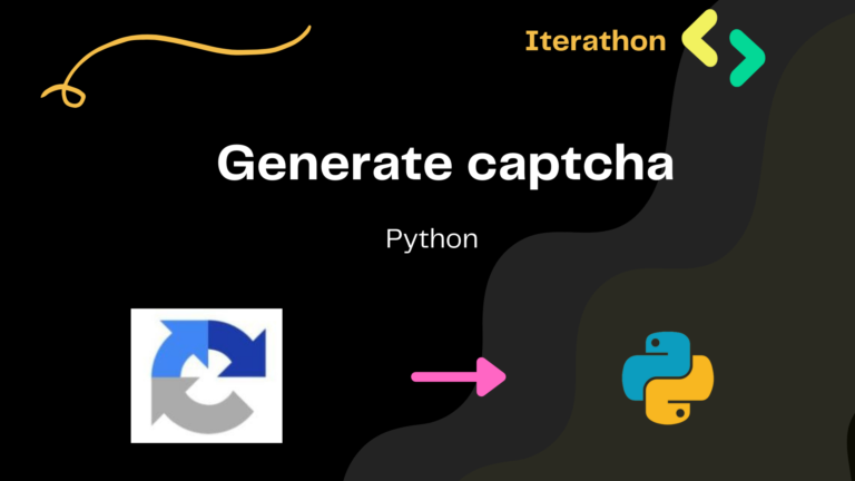 How to Generate Google Captcha using Python