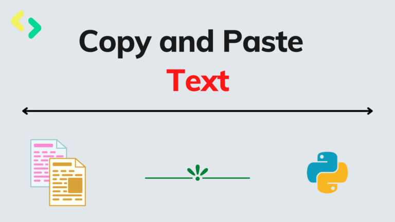 How to copy and paste strings using python