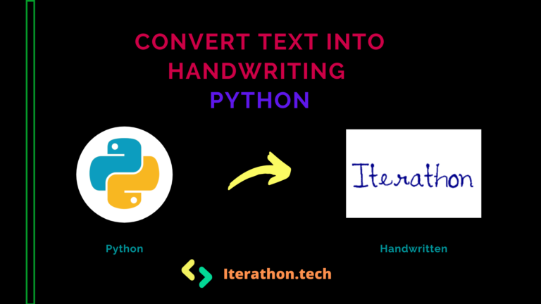 convert text into handwriting