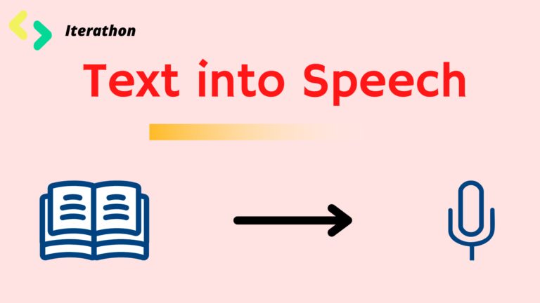 How to convert text into speech using python