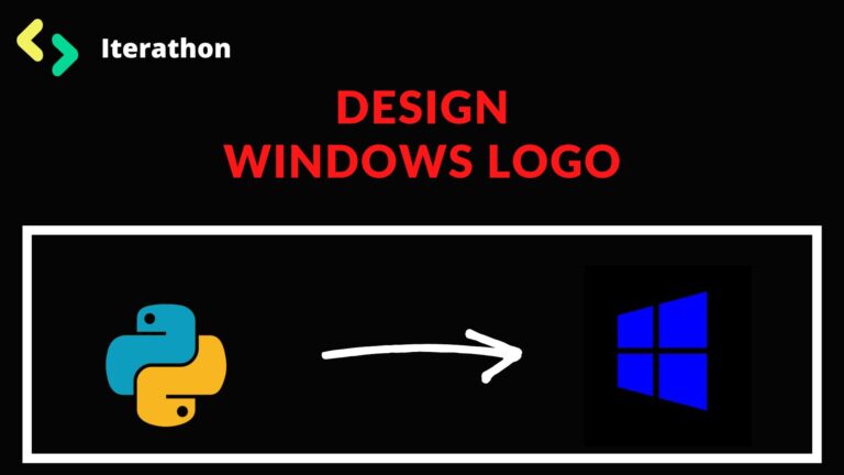 Design the Iconic Windows Logo with Python: A Step-by-Step Guide